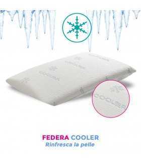 Refreshing cooler fabric for the pillow. Refresh the pillow