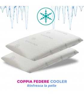 Coppia federe cooler rinfrescanti per cuscini