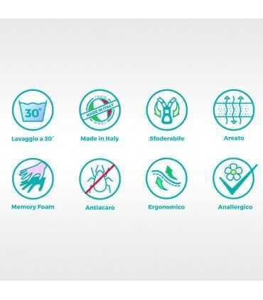 Double wave cervical cushion The most hygienic