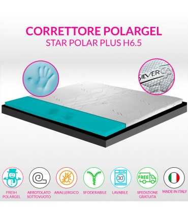 Topper avvolgente in POLARGEL che si adatta al corpo senza riscaldarsi