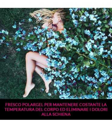 Topper avvolgente in POLARGEL che si adatta al corpo senza riscaldarsi