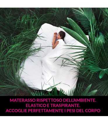 Healthy latex foam topper with silver fabric. Offer!!