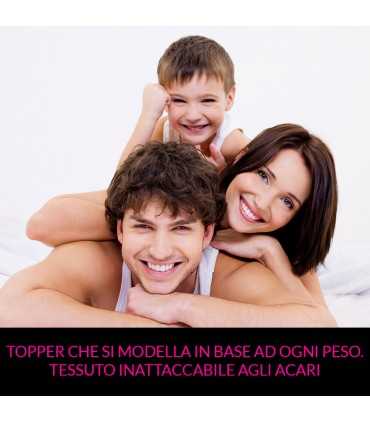 Topper Memory. It improves the mattress. Also tailor-made