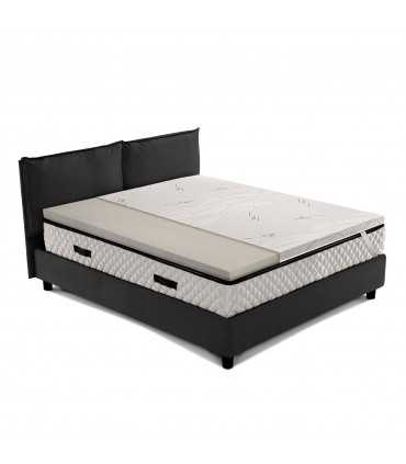 Topper Memory. It improves the mattress. Also tailor-made