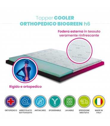 Rigid Topper Orthopedic Refreshings with Cooler Fabric