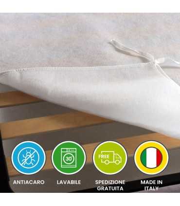 Hypoallergenic felt bed base cover designed to protect the mattress