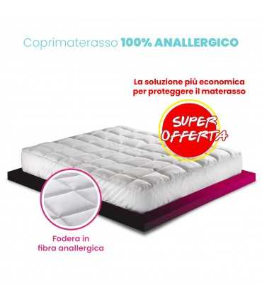 Upholstered mattress cover also for high American mattresses 35 cm