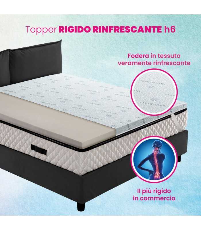 Topper molto rigido e rinfrescante
