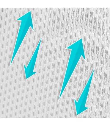 Topper termoregolatore fresco, correttore per materasso H6.5cm con tessuto rinfrescante COOLER, sfoderabile - STAR POLAR FRESH