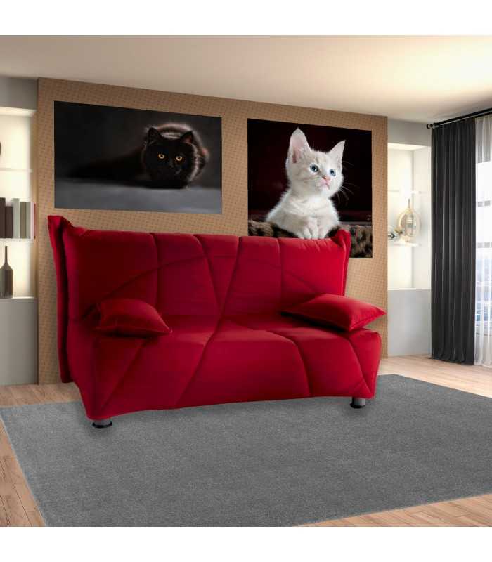 3-seater sofa bed convertible into mattress 140x190