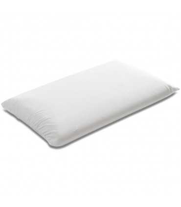 Cuscino 100% schiuma di lattice alto 10/11 cm C.a. salutare, fresco e traspirante - milk