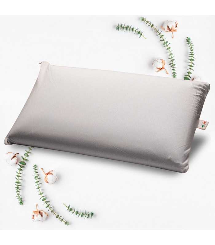 100% latex foam pillow, 10/11 cm high circa, healthy, cool, and breathable – milk