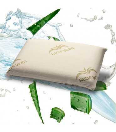 Cuscino 100% schiuma di lattice alto 10/11 cm C.a. salutare, fresco e traspirante - milk