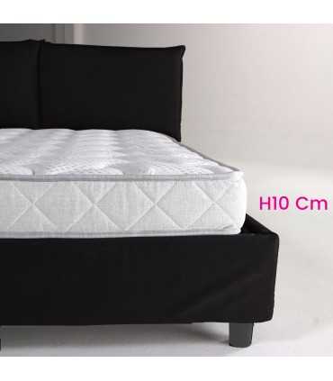 Mattress shown in detail