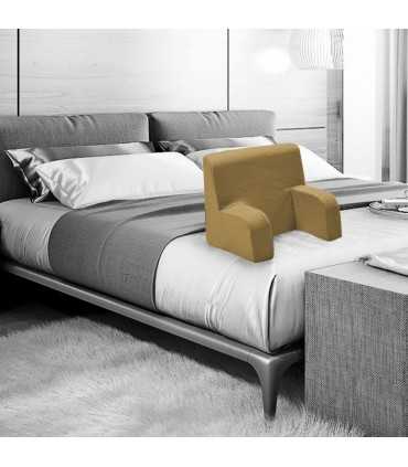 Backrest drawable bed armchair for enticed or elderly