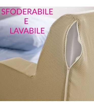 Backrest drawable bed armchair for enticed or elderly