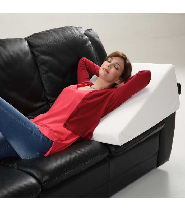 Wedge cushion anti postural reflux with 2 tissues. Promo