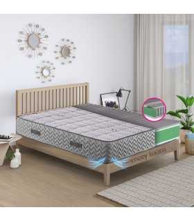 Materasso ibrido a molle insacchettate