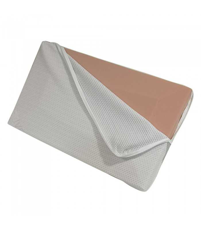 Firm pillow, 8 cm high, with a removable hypoallergenic cover. Art. MD8