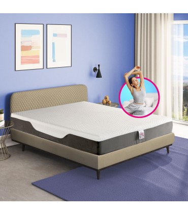 Hard gel mattress, the rigid mattress even in installments
