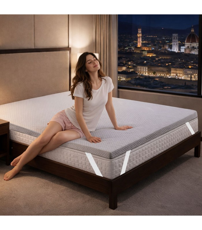 Fireproof Topper Memory 5 cm Class 1 IM for hotels