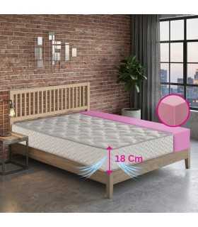 50kg / m3 density mattress with cushions and mattress cover as a gift
