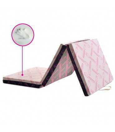 Futon mat with memory that fits the body shapes