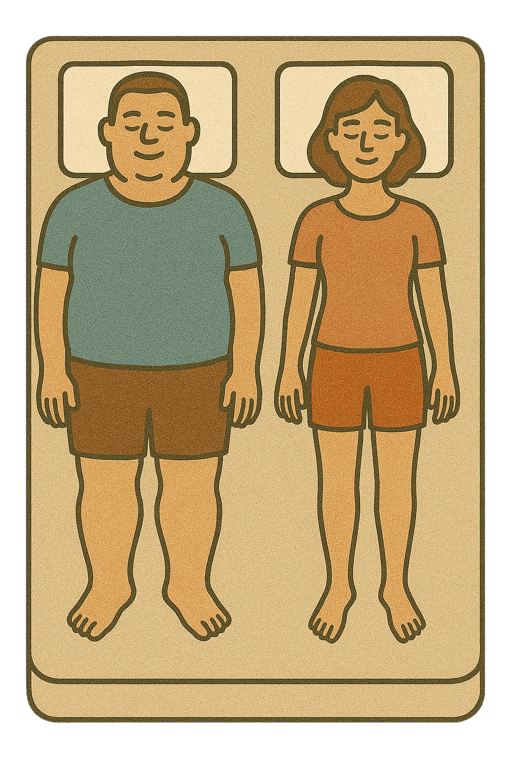 materasso per coppie con peso differente